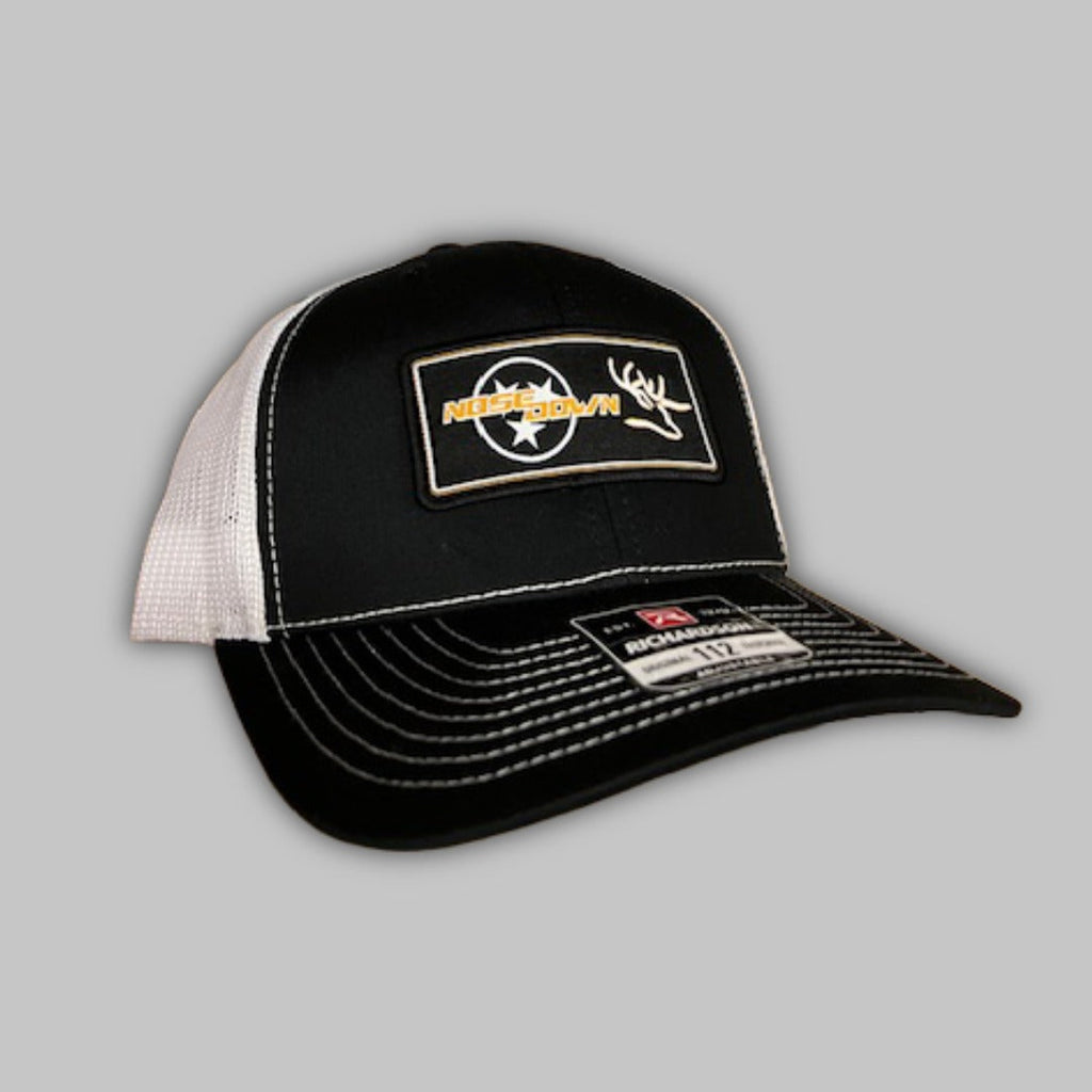 TN Tri Star Black Orange Woven Trucker