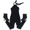 Halter Jumper -Black