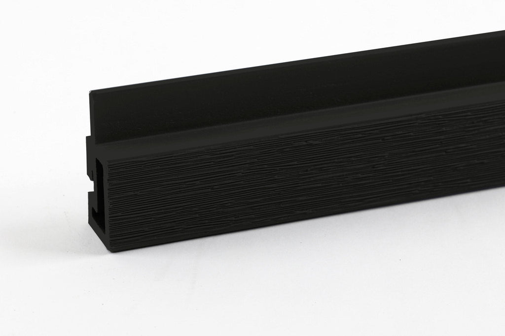 Black Composite Wide Exterior Cladding | 5 PC/Box (32 sq ft)