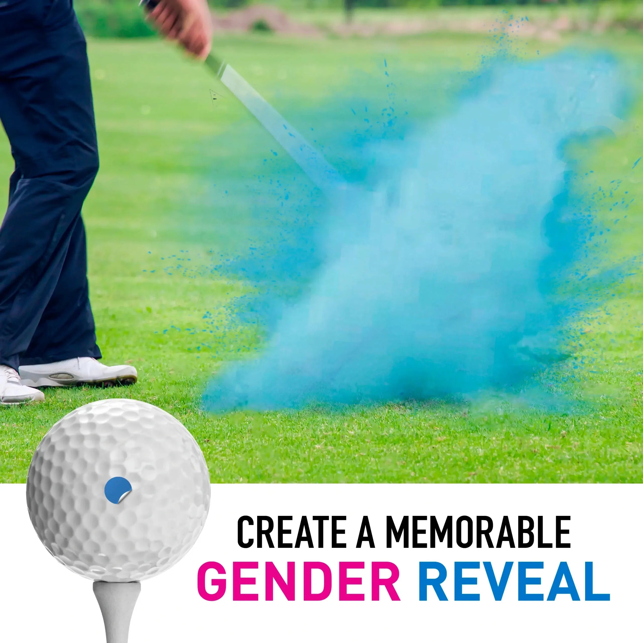 Gender Reveal Golf Balls