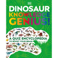 Dinosaur Knowledge Genius: A Quiz Encyclopedia to Boost Your Brain - Hardcover