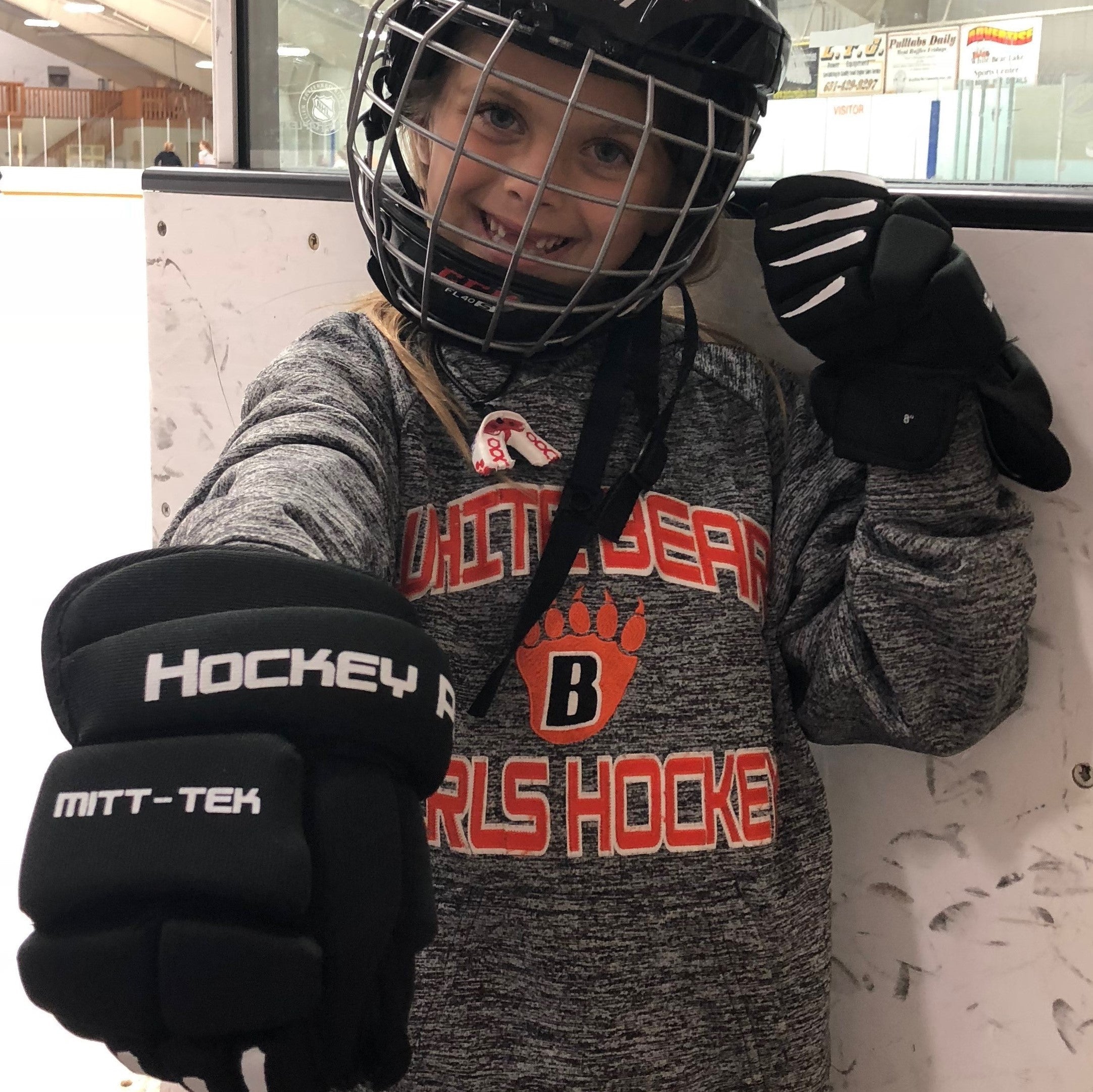 Hockey Paws Mittens