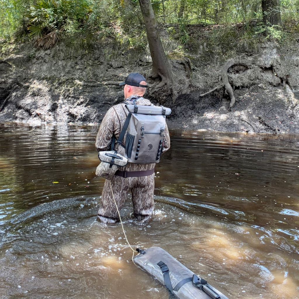 [SHIPS 1st WEEK OF SEPTEMBER] Waterproof Floating Backpack Dry Bag - Olive Night