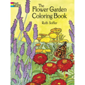 The Flower Garden Coloring Book - Paperback