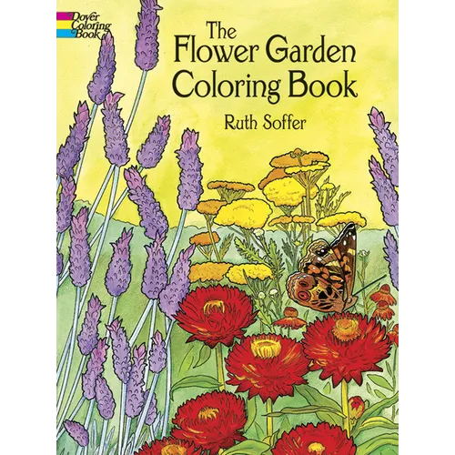 The Flower Garden Coloring Book - Paperback