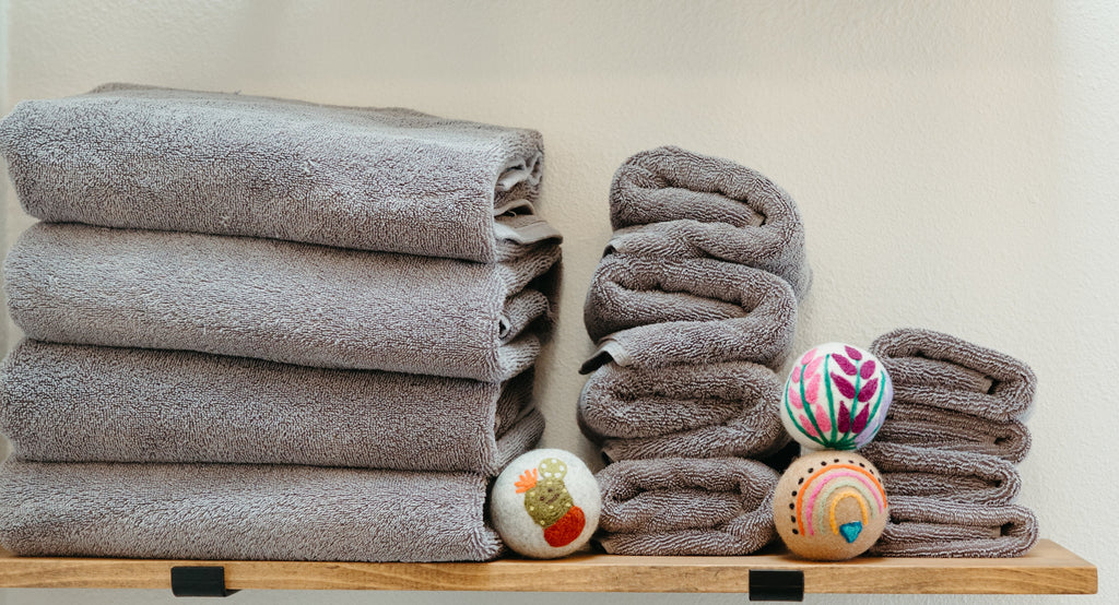 Organic Wool Dryer Balls--Biscuit The Pup