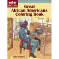 Great African Americans Coloring Book - Paperback