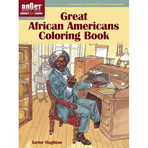 Great African Americans Coloring Book - Paperback