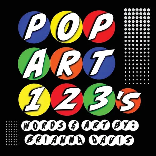 POP ART 123's: A colorful counting book - Paperback