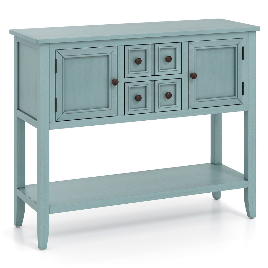 Buffet Sideboard Cabinet with 2 Doors and 2 Drawers