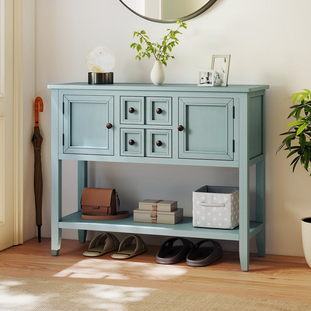 Buffet Sideboard Cabinet with 2 Doors and 2 Drawers