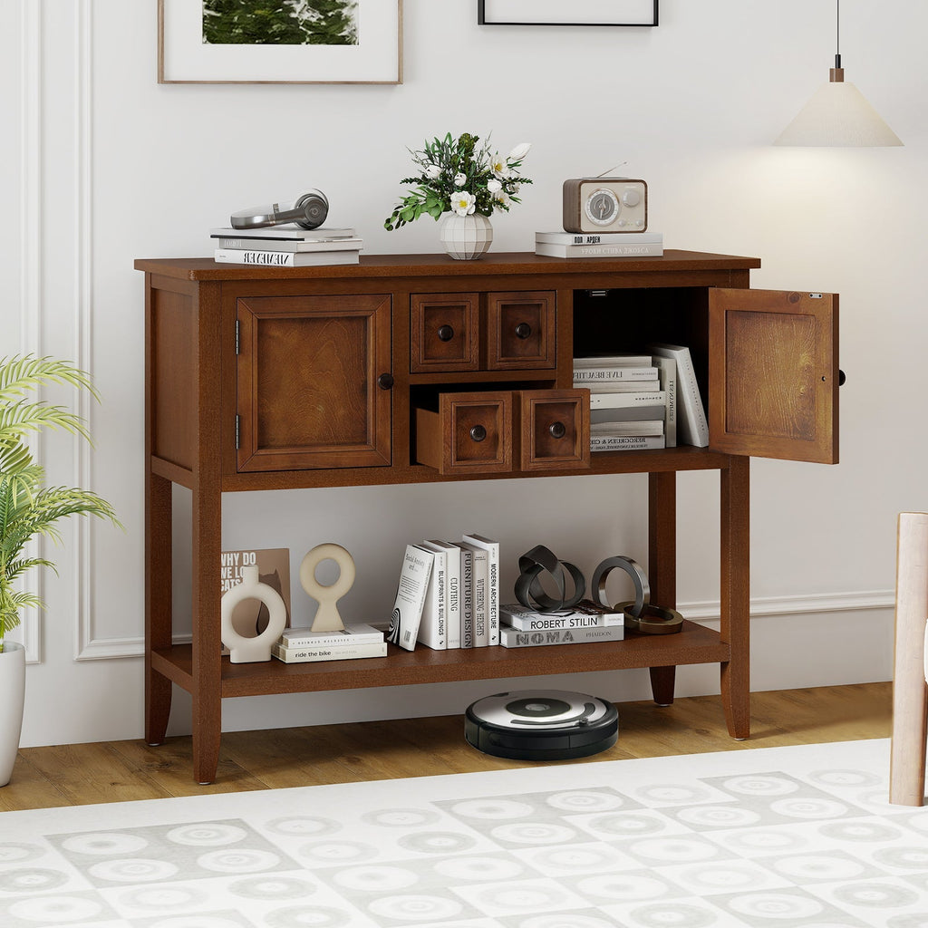 Buffet Sideboard Cabinet with 2 Doors and 2 Drawers