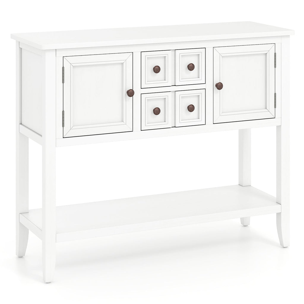 Buffet Sideboard Cabinet with 2 Doors and 2 Drawers