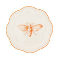 Bumble Homecoming Scalloped Starter Plate - Case of 12 Plates (+3 Bonus Plates)