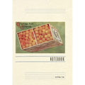Vintage Lined Notebook Greetings from California, Orange Crate - Paperback