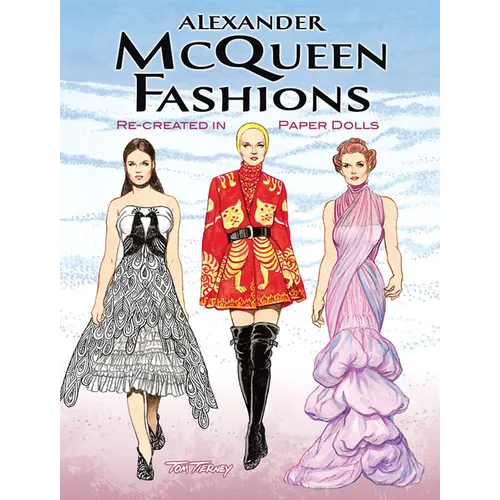 Alexander McQueen Fashions: Re-Created in Paper Dolls - Paperback
