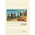 Vintage Lined Notebook Greetings from Glencoe, Illinois - Paperback