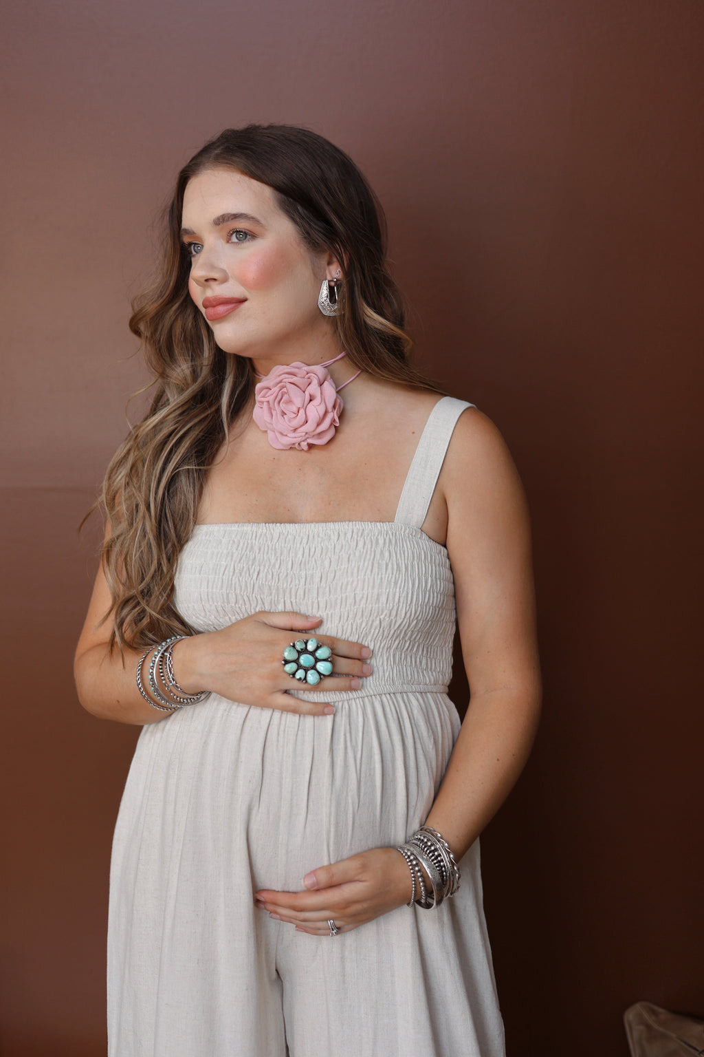 The Jasper Jumpsuit in Oatmeal
