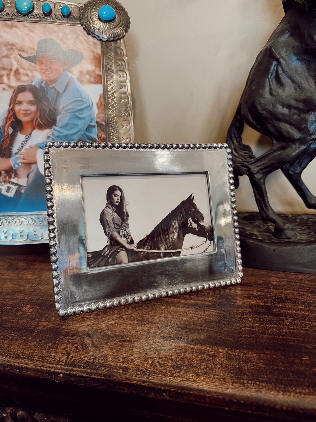The Silver Beaded Picture Frame PREORDER