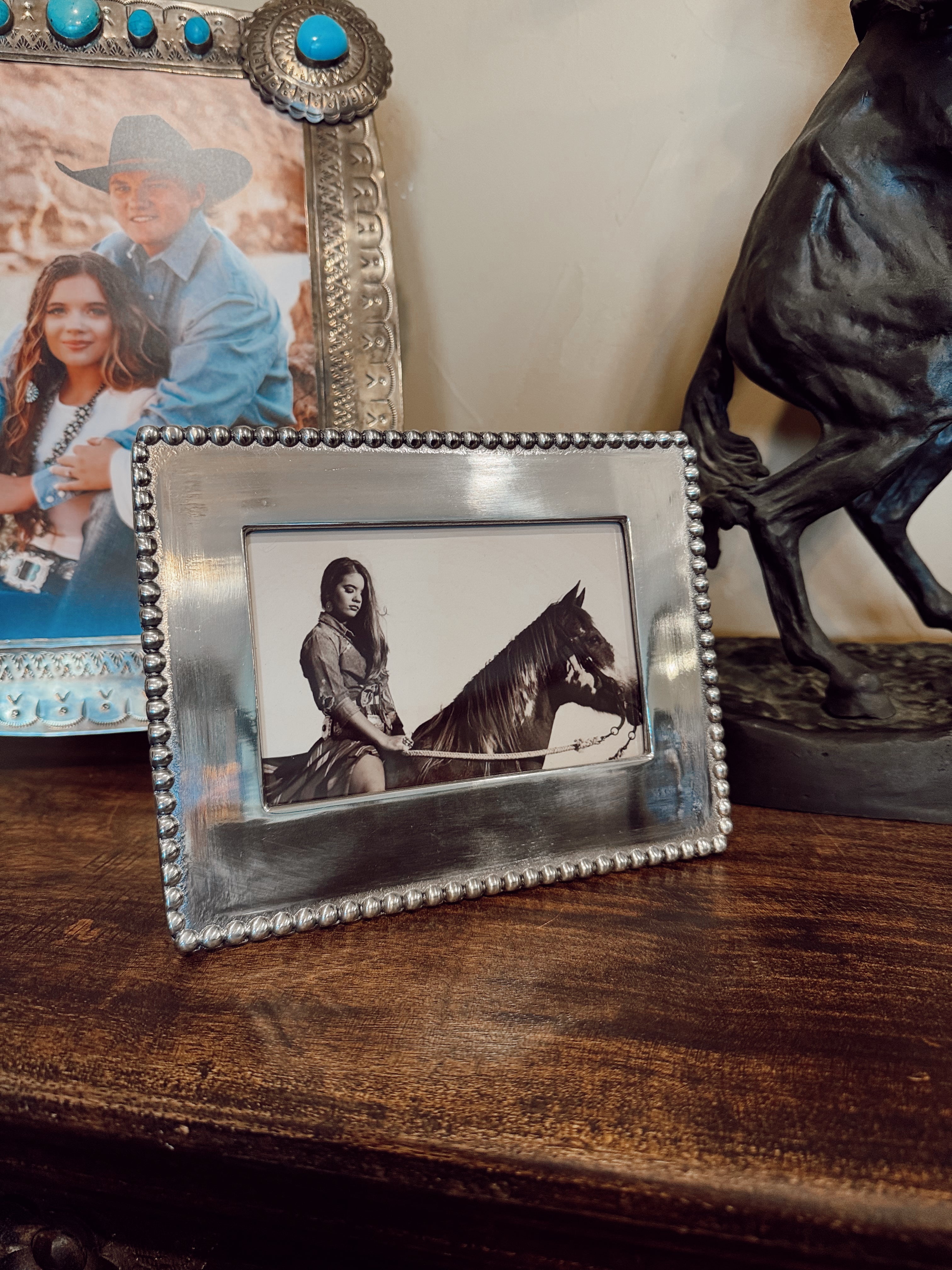 The Silver Beaded Picture Frame PREORDER