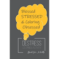 Destress Coloring & Activity Book: Puzzles, Mazes and Coloring for Adults - Paperback