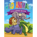 Wild Animals Coloring Book - Paperback
