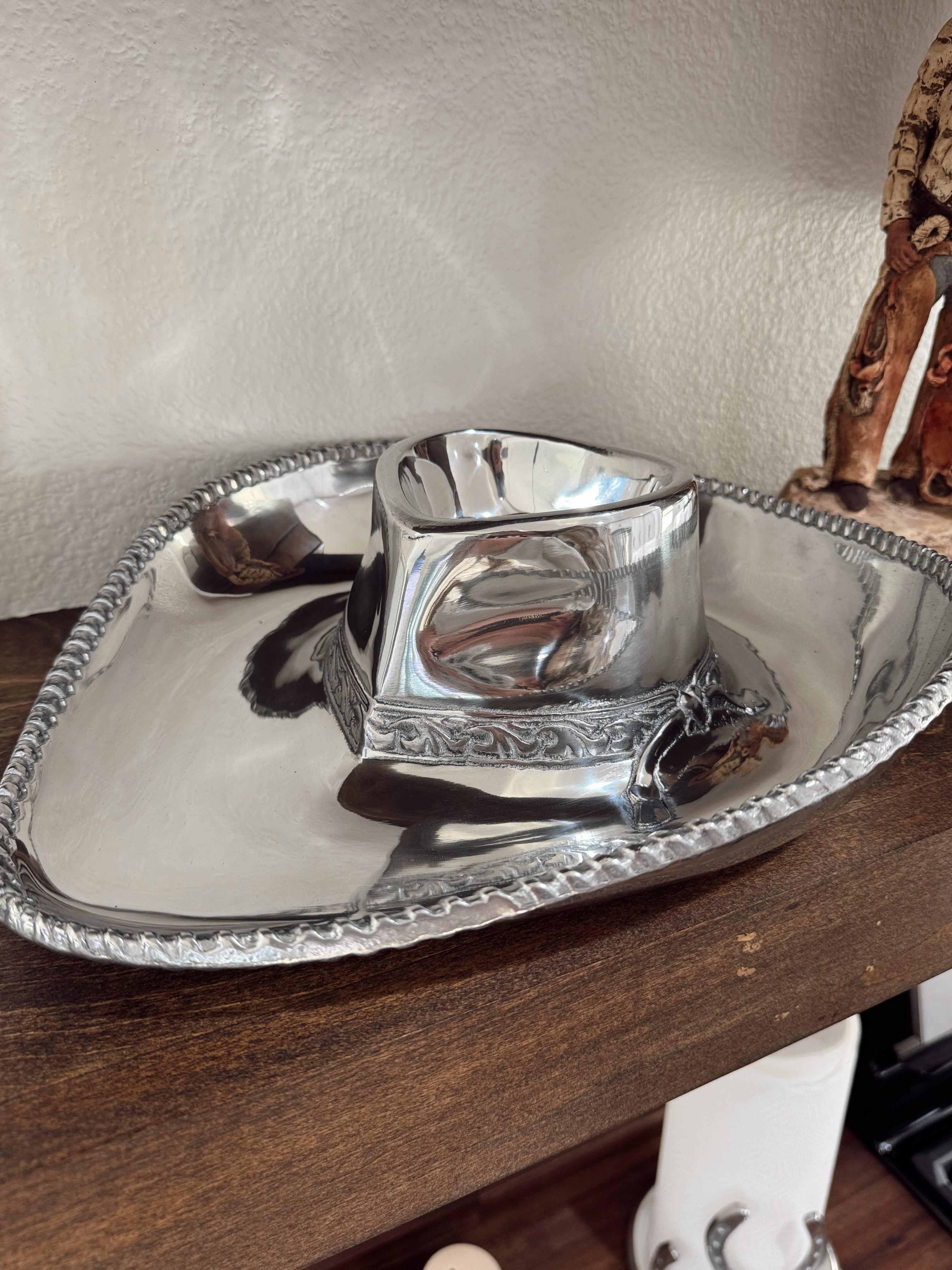 The Cowboy Hat Chip & Dip Platter PREORDER