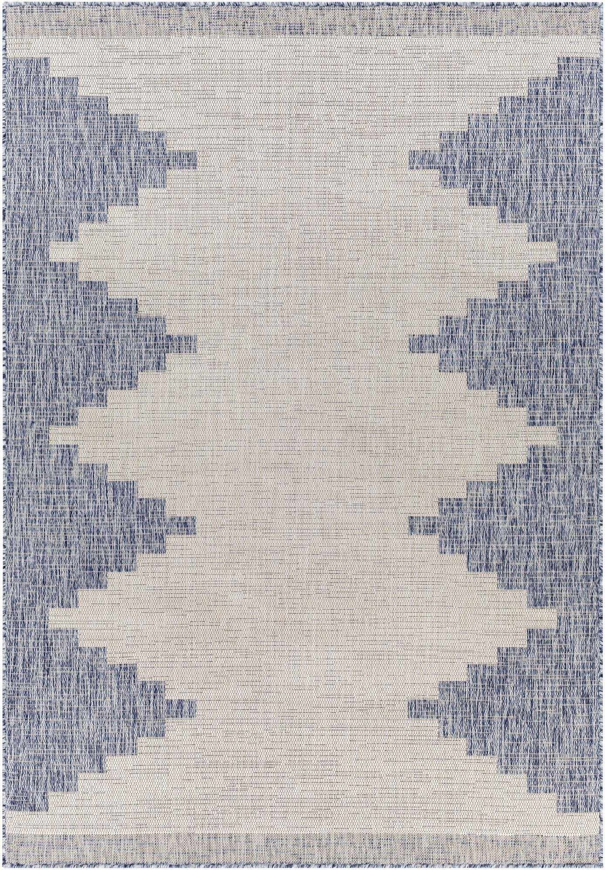 Djugun Blue Outdoor Rug - Clearance