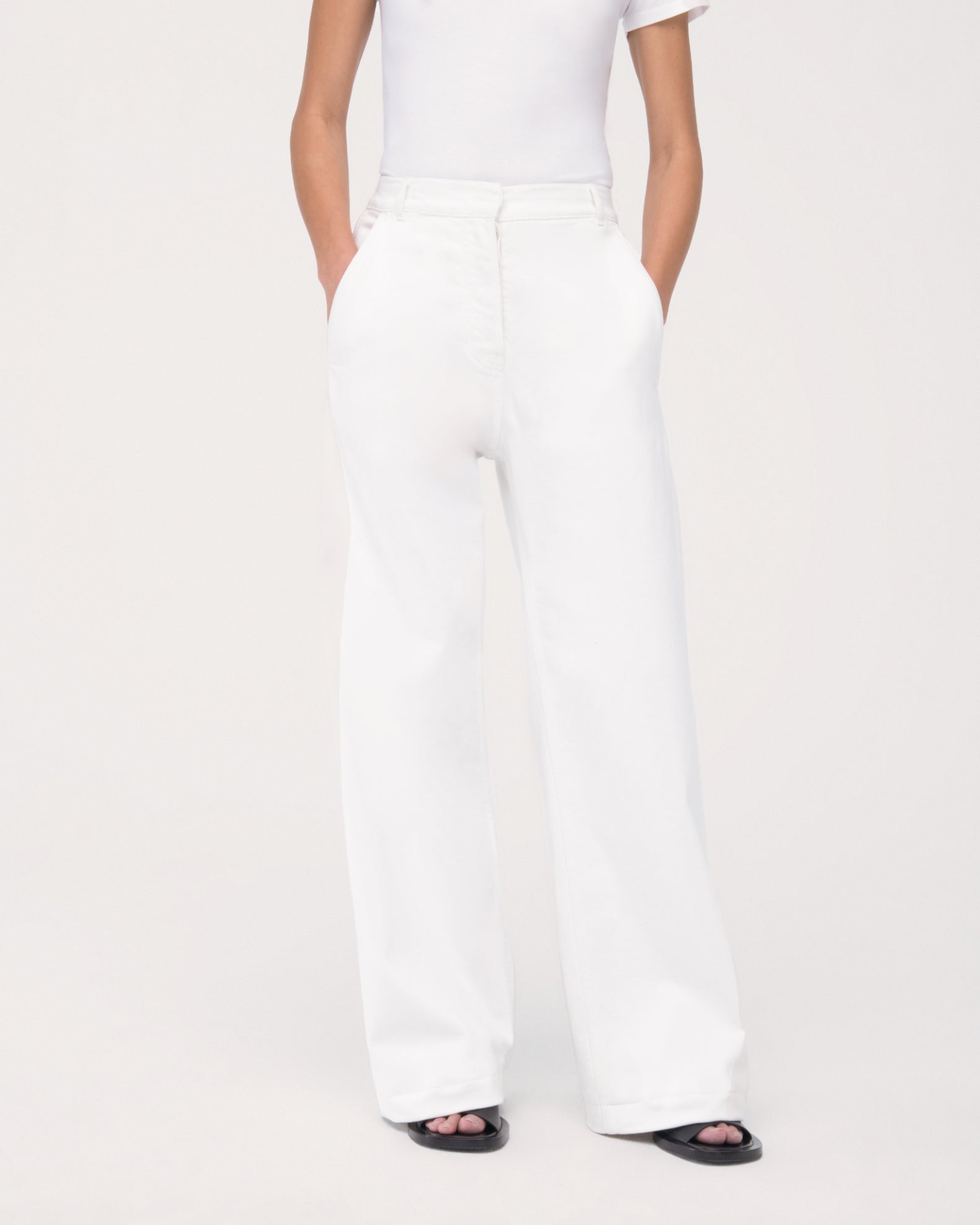 Boyfriend Denim Pant | Off White