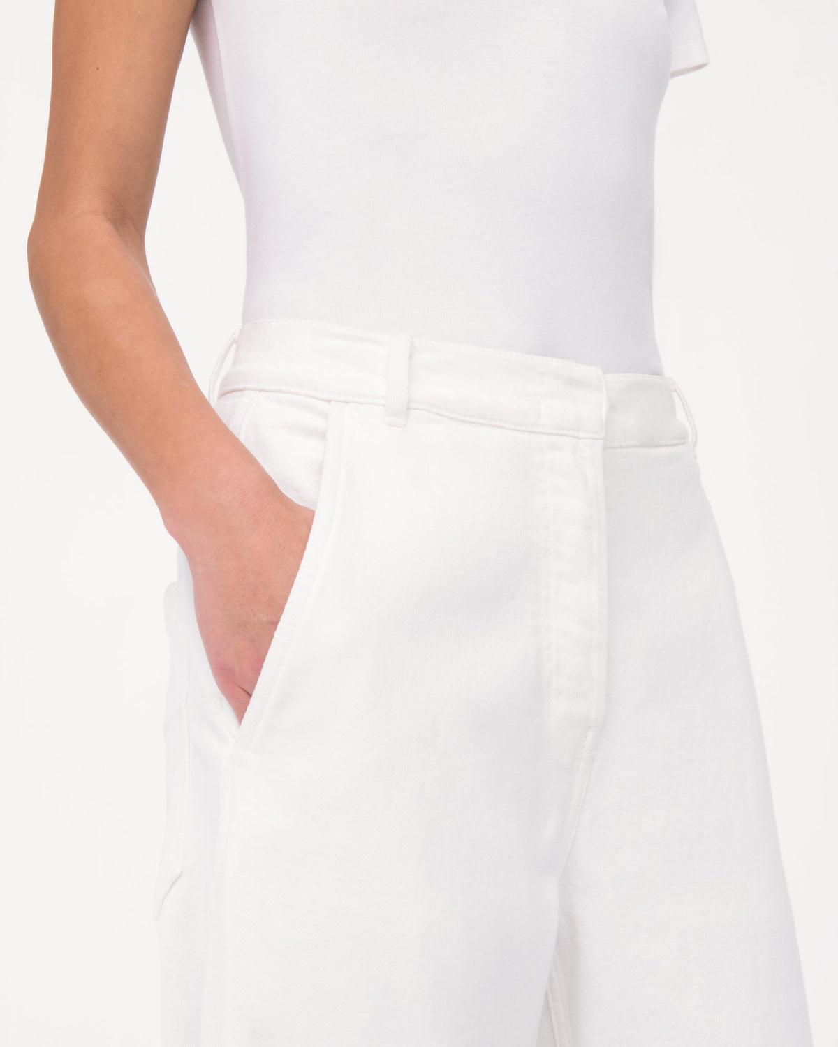 Boyfriend Denim Pant | Off White