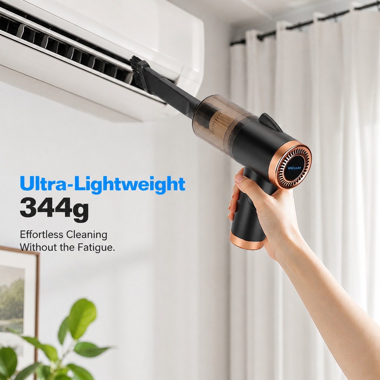 Cordless Handheld Vacuum Cleaner with Searchlight
