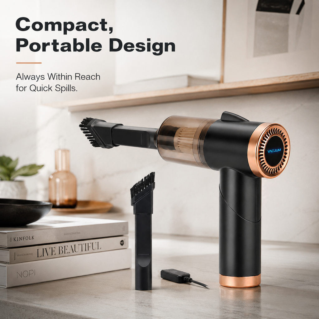 Cordless Handheld Vacuum Cleaner with Searchlight