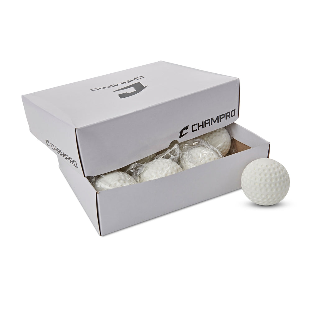 CHAMPRO DIMPLE MOLDED BASEBALL WHITE
