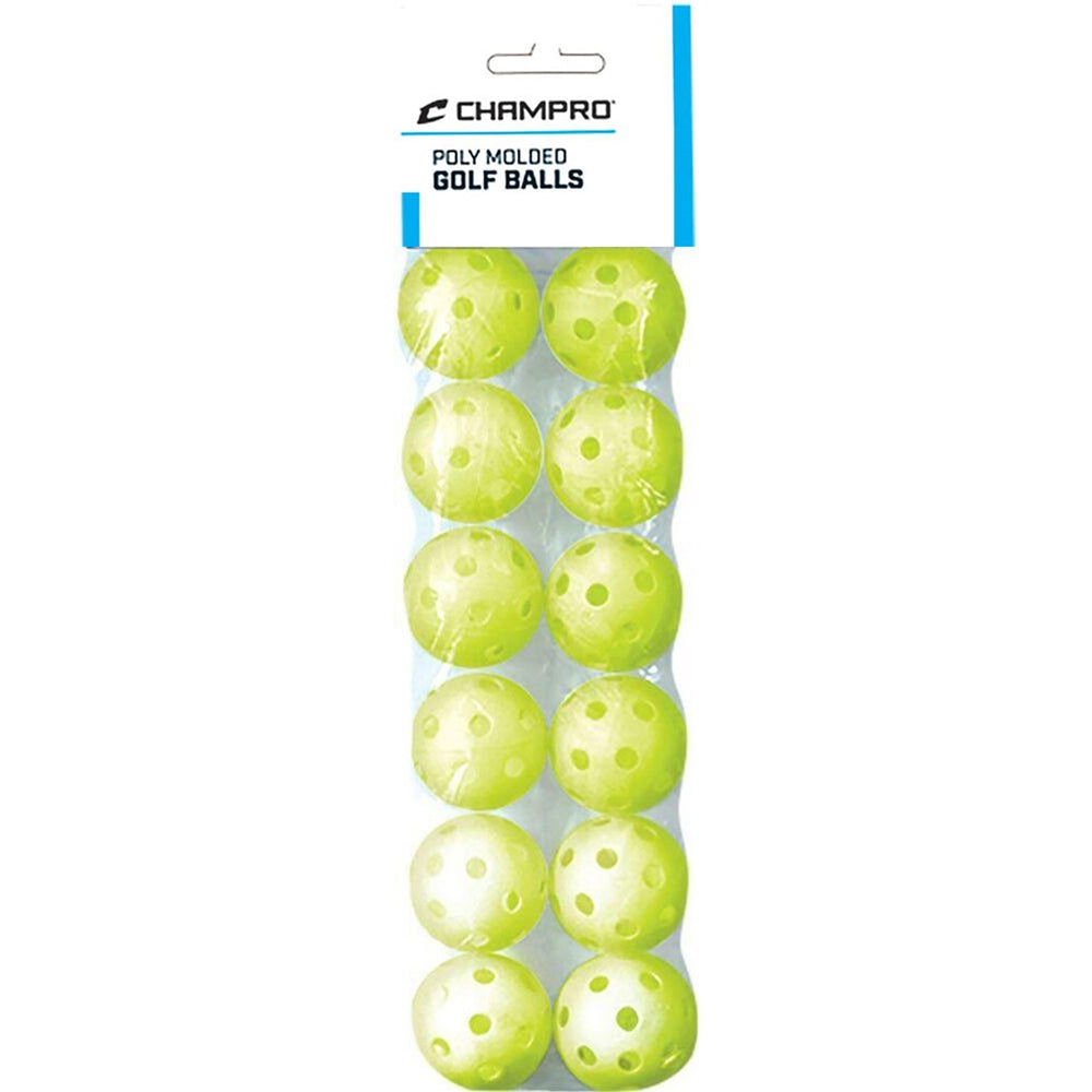 CHAMPRO BASEBALL POLY GOLF BALLS