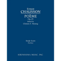 Poeme, Op.25: Study score - Paperback