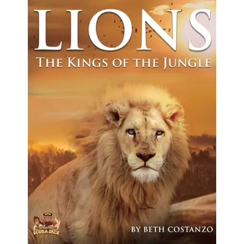 Lions Activity Workbook For Kids - Paperback