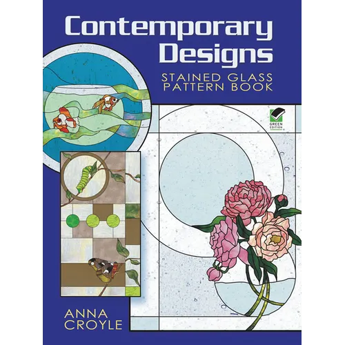 Contemporary Designs Stained Glass Pattern Book - Paperback