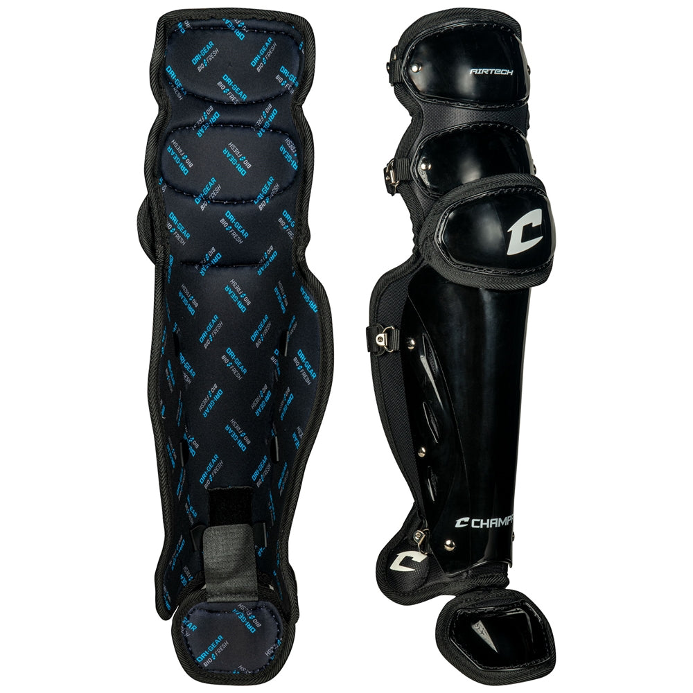 CHAMPRO BASEBALL PRO PLUS UMPIRE LEG GUARDS