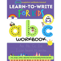 Learn to Write For Kids ABC Workbook: A Workbook For Kids to Practice Pen Control, Line Tracing, Letters, Shapes and More! (ABC Activity Book) - Paperback