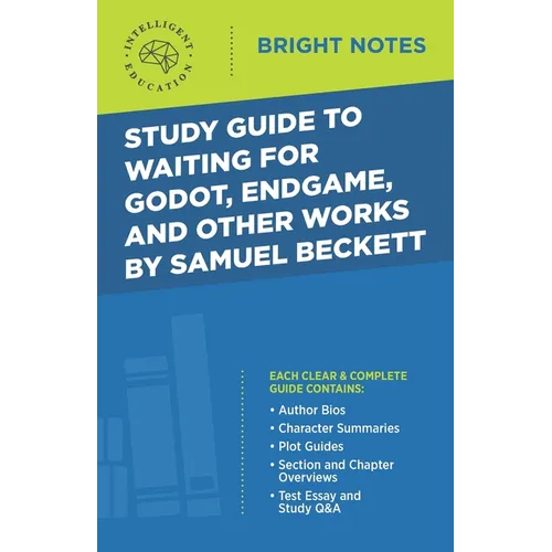 Study Guide to Waiting for Godot, Endgame, and Other Works by Samuel Beckett - Paperback