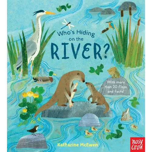Who's Hiding on the River? - Board Book