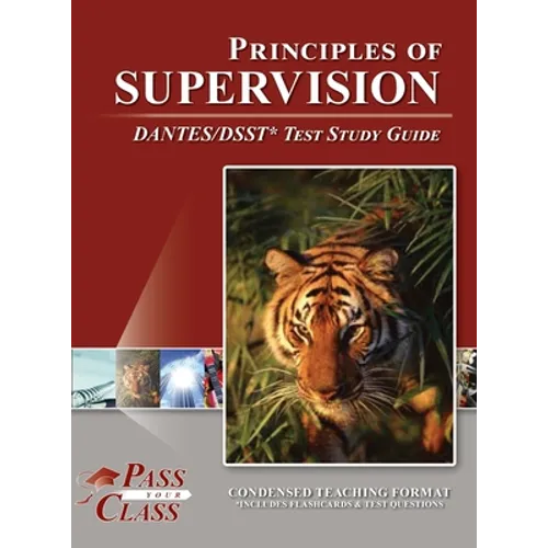 Principles of Supervision DANTES/DSST Test Study Guide - Hardcover