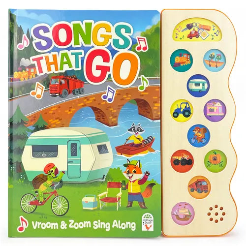 Songs That Go: Vroom & Zoom Sing Along - Board Book