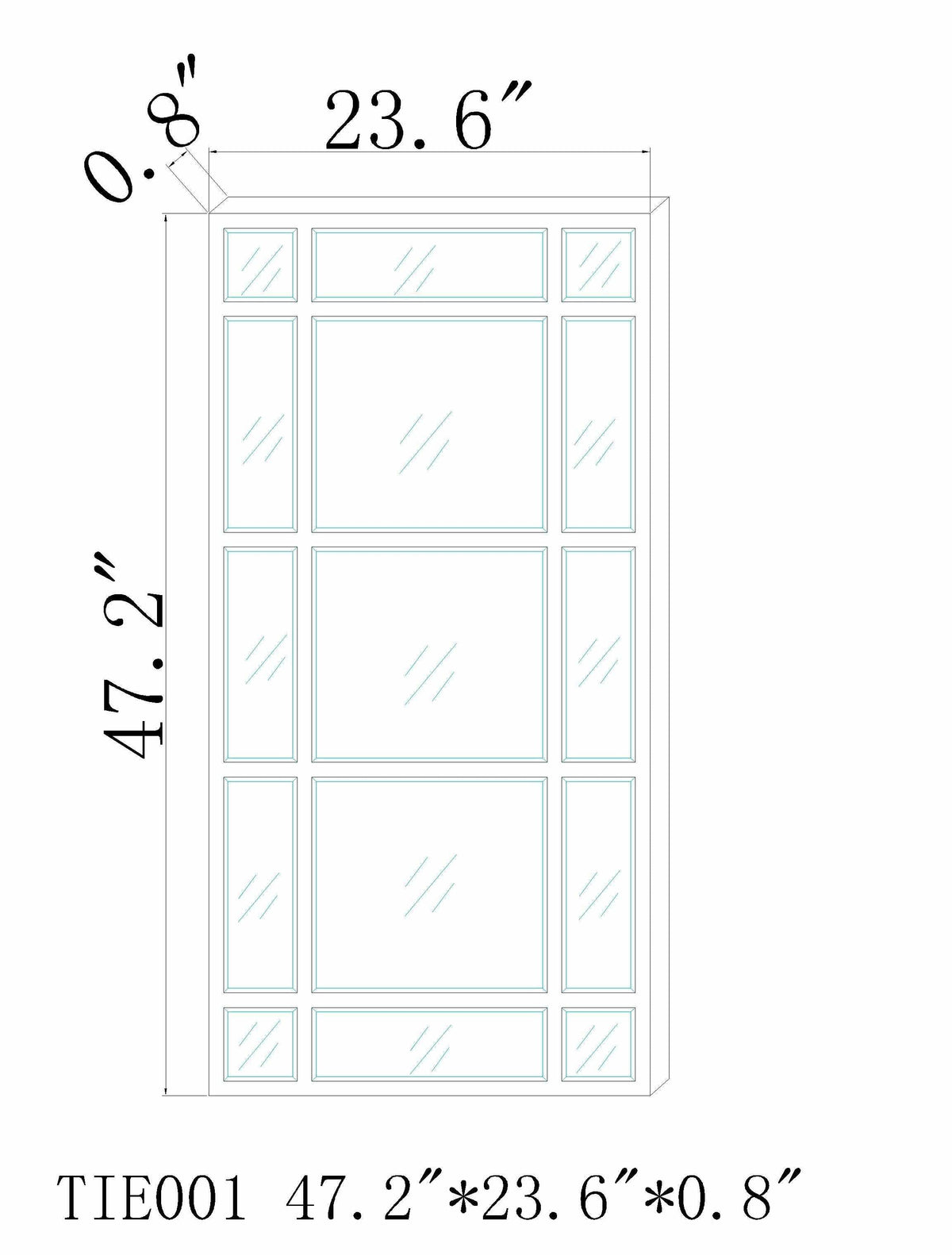 Clane Mirror - Clearance
