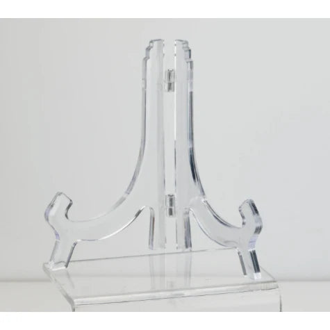 CLEAR ACRYLIC EASEL 4½”