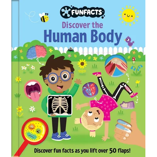 Discover the Human Body: Lift-The-Flap Book: Board Book with Over 50 Flaps to Lift! - Hardcover