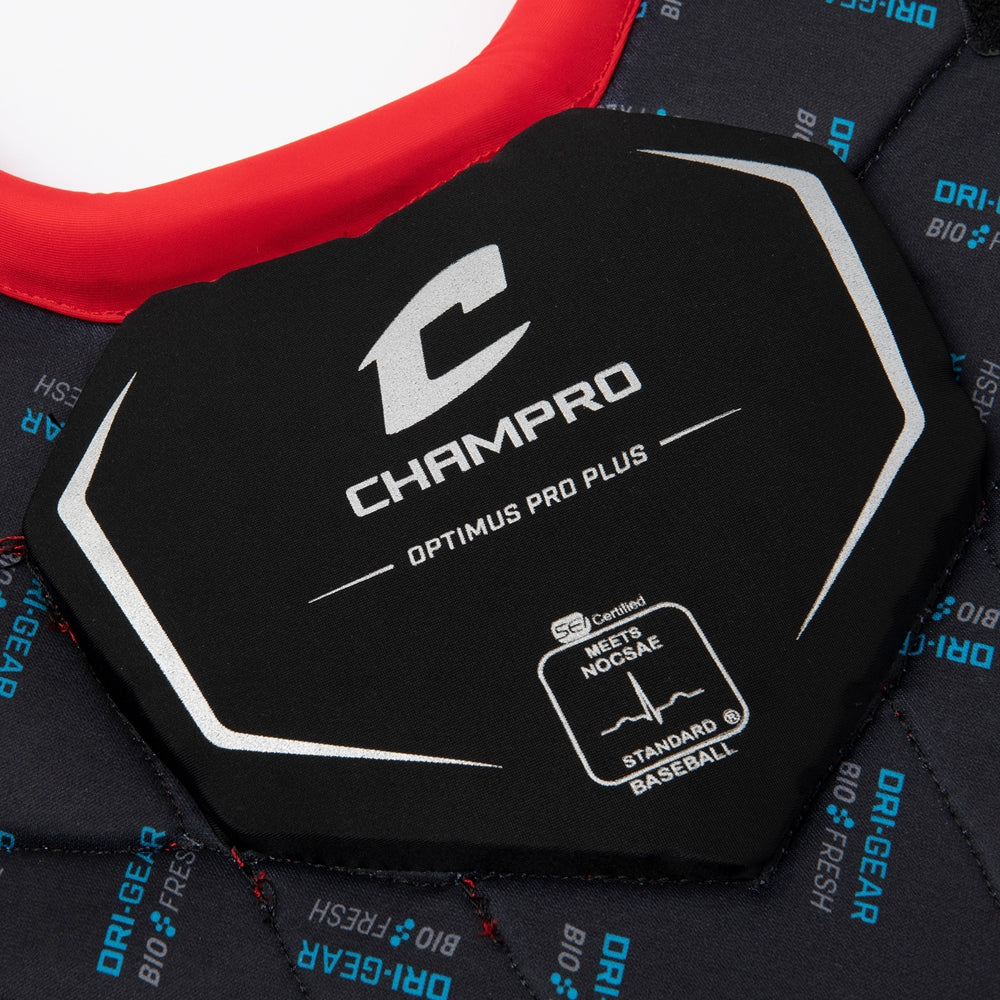 CHAMPRO BASEBALL OPTIMUS PRO PLUS CP FOR COMMOTIO CORDIS