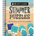 Brain Games - Summer Puzzles (#4): Have Fun in the Sun with More Than 150 Puzzles! Volume 4 - Spiral