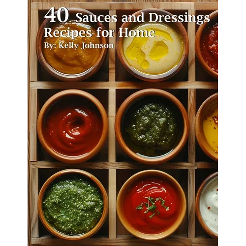 40 Sauces and Dressings Recipes for Home - Paperback