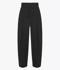 Cropped Tapered Trouser | Black